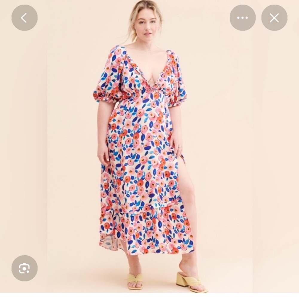 Floral Print Women's Dress